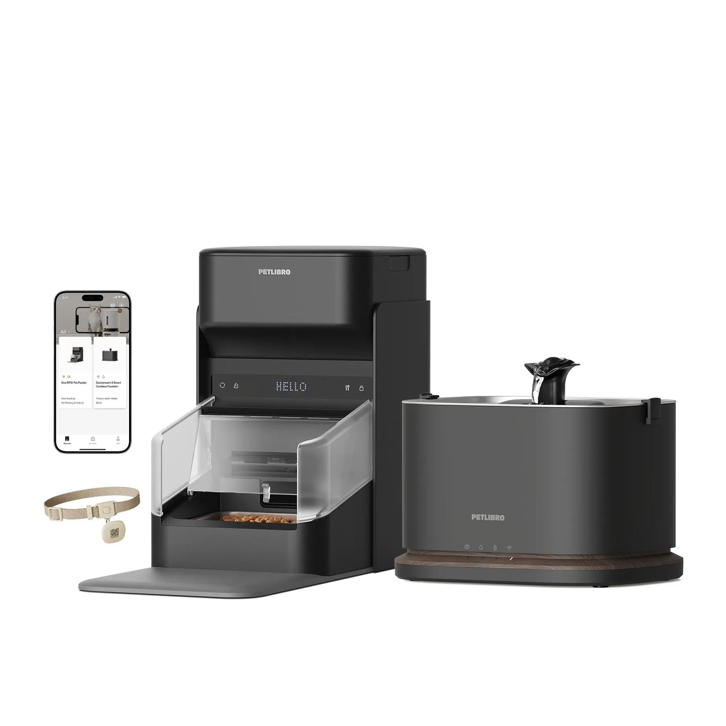 Elevate Your Pet's Lifestyle with the Rfld Smart Feeder & Dockstream 2 Cordless Fountain
