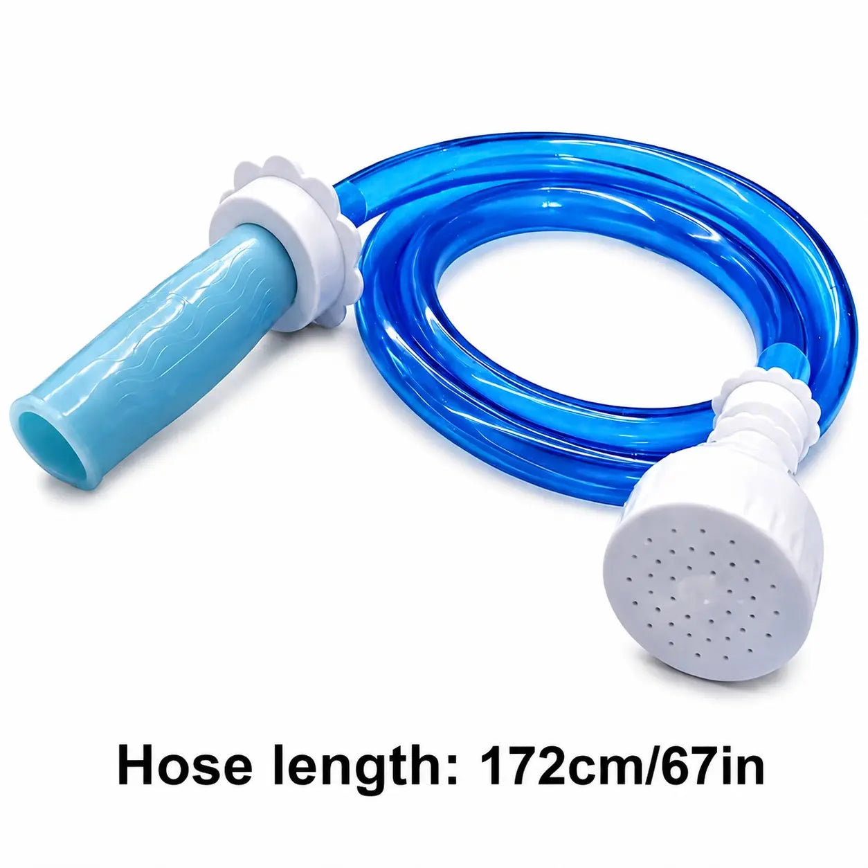 Transform Bath Time with Our Flexible 5 Ft Pet Shower Hose Adapter - No Installation Needed!