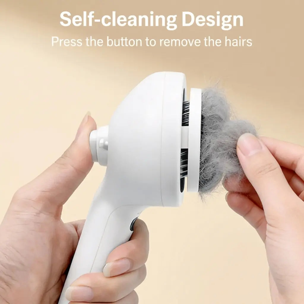 CATMUSE 3-in-1 Self-Cleaning Steam Deshedding Brush for Effortless Pet Grooming – Perfect for Cats and Dogs with Long or Short Hair